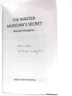 Immagine del venditore per The Master Musician's Secret venduto da World of Rare Books