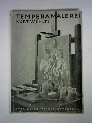 Bild des Verkufers fr Temperamalerei. Einfhrung in Werkstoffe und Malweise zum Verkauf von Celler Versandantiquariat