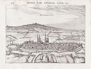 "Halberstatt" - Halberstadt Harz Sachsen-Anhalt Gesamtansicht Ansicht view