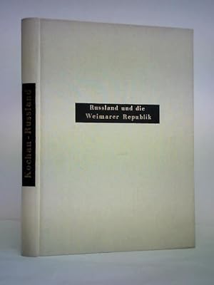 Russland und die Weimarer Republik