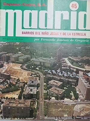Bild des Verkufers fr MADRID: BARRIOS DEL NIO JESS Y DE LA ESTRELLA. 8 de Agosto de 1979. Nm.45. zum Verkauf von Libros Tobal