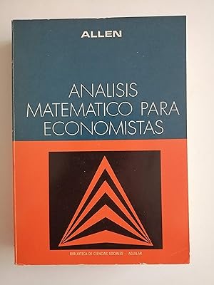 Análisis matemático para economistas
