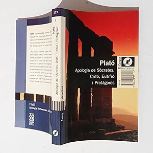 Imagen del vendedor de Apologia de Scrates, Crit, Eutifr i Protgores a la venta por La Social. Galera y Libros