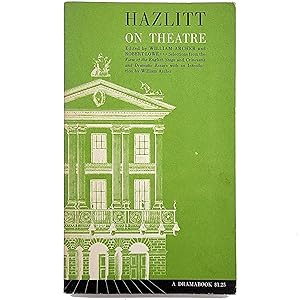 Imagen del vendedor de Hazlitt on Theatre a la venta por Memento Mori Fine and Rare Books