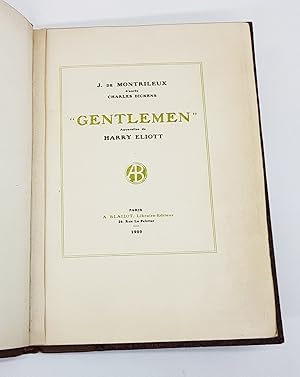 Image du vendeur pour Gentlemen mis en vente par La Basse Fontaine