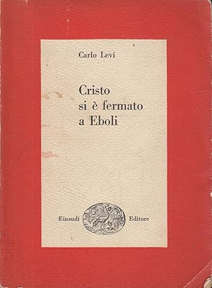 Image du vendeur pour Cristo si  fermato a Eboli mis en vente par Laboratorio del libro