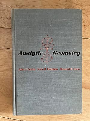 Imagen del vendedor de Analytic Geometry a la venta por Friends Of Bridgeport Public Library