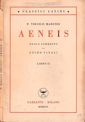 Imagen del vendedor de Aeneis, libro II a la venta por Biblioteca di Babele