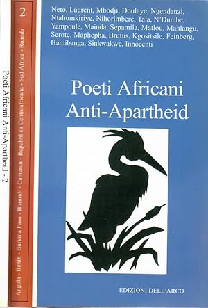 Bild des Verkufers fr Poeti africani anti-Apartheid zum Verkauf von Biblioteca di Babele