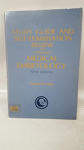 Imagen del vendedor de Study Guide and Self-examination Review (Medical Embryology) a la venta por Cambridge Rare Books