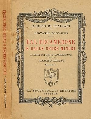 Immagine del venditore per Dal Decamerone e dalle opere minori venduto da Biblioteca di Babele