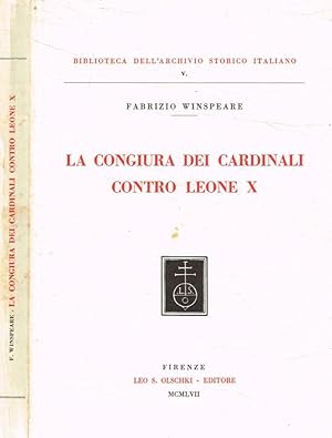 Bild des Verkufers fr La congiura dei cardinali contro Leone X zum Verkauf von Biblioteca di Babele