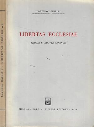 Seller image for Libertas Ecclesiae Lezioni di diritto canonico for sale by Biblioteca di Babele