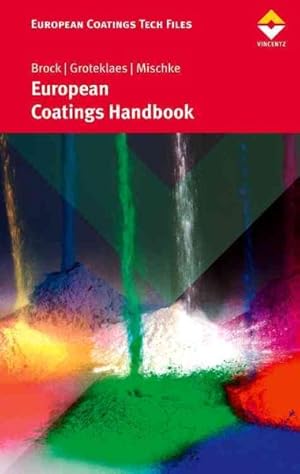 Imagen del vendedor de European Coatings Handbook a la venta por GreatBookPrices