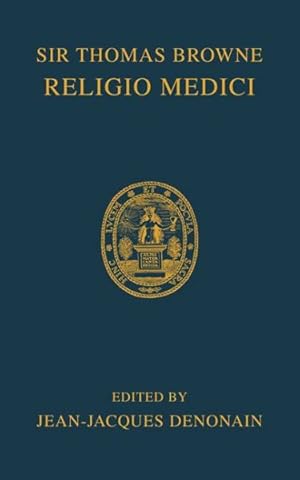 Imagen del vendedor de Religio Medici a la venta por GreatBookPrices