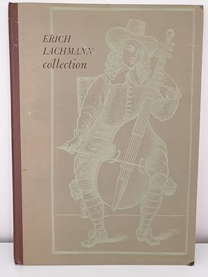 Seller image for Erich Lachmann Collection of Historical Stringed Musical Instruments for sale by Berrishill Books