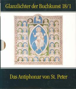 Seller image for Das Antiphonar von St. Peter (Glanzlichter der Buchkunst) 18/1 for sale by Antiquariat Kastanienhof