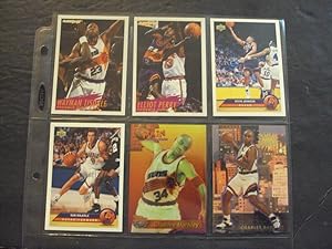 6 Assorted Phoenix Suns Basketball Cards