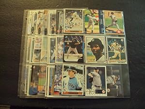 80 Assorted New York Yankees Baseball Cards