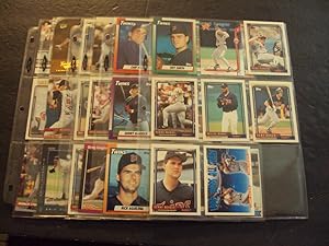 54 Assorted Minnesota Twins Baseball Cards