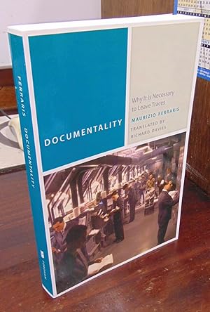 Imagen del vendedor de Documentality: Why It is Necessary to Leave Traces a la venta por Atlantic Bookshop