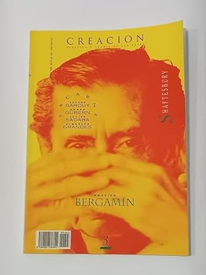 Imagen del vendedor de Creacin N3. Esttica y teora de las artes. Dossier Bergamn. a la venta por ARREBATO LIBROS