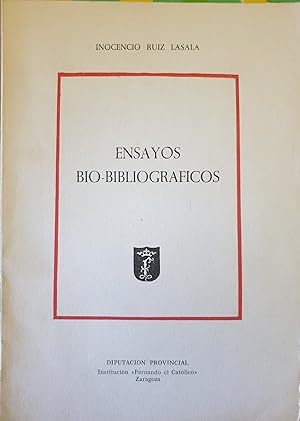 Imagen del vendedor de ENSAYOS BIO BIBLIOGRAFICOS. a la venta por Librera Pramo