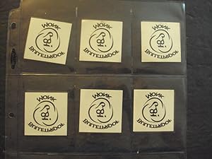 6 Bullet Proof Monk Stickers
