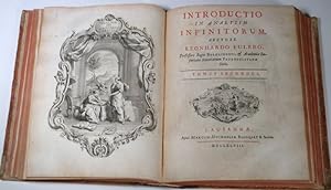 Introductio in analysin infinitorum auctore Leonhardo Eulero.