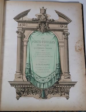 Le Porte-feuilles pratique de l'Ebéniste Parisien. (Rare et magnifique album orné de 32 planches ...