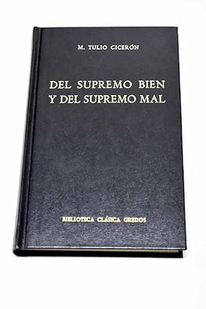 Seller image for Del supremo bien y del supremo mal for sale by Alcan Libros