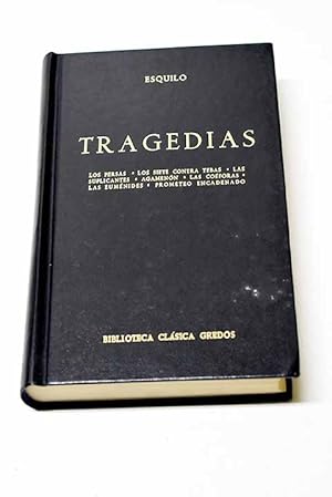 Imagen del vendedor de Tragedias a la venta por Alcan Libros