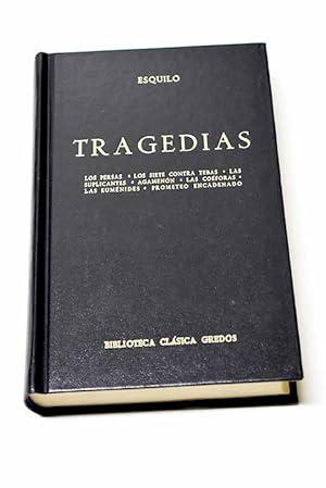 Imagen del vendedor de Tragedias a la venta por Alcan Libros
