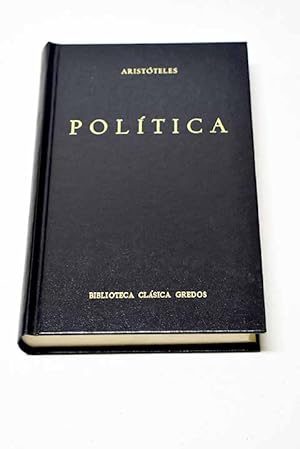 Imagen del vendedor de Poltica a la venta por Alcan Libros