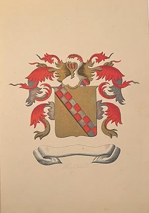 Wapenkaart/Coat of Arms: Coloured coat of arms (Klaas) van Ruijven (Ruyven), 1 p.
