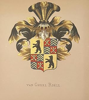 Wapenkaart/Coat of Arms: Van Gheel Roëll, 1 p.