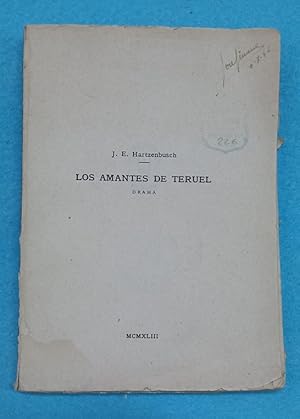 Seller image for LOS AMANTES DE TERUEL : drama for sale by Librera DANTE