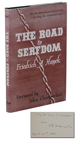 Bild des Verkufers fr The Road to Serfdom zum Verkauf von Burnside Rare Books, ABAA