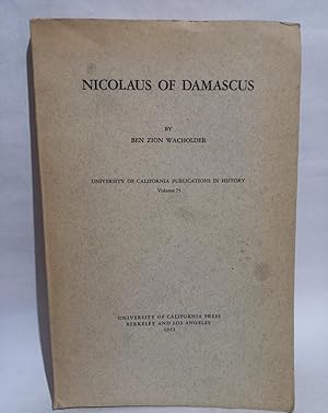 Seller image for Nicolaus of Damascus for sale by Libros de Ultramar Alicante