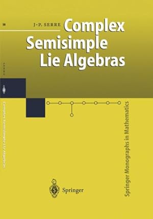Seller image for Complex Semisimple Lie Algebras for sale by GreatBookPrices