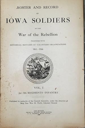 Roster and Record of Iowa Soldiers in the War of the Rebellion Together with Historical Sketches ...