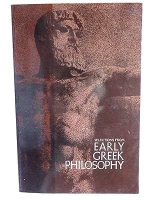 Seller image for Selections From Early Greek Philosophy for sale by crossborderbooks