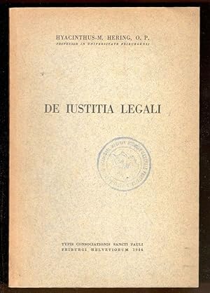 De iustitia legali