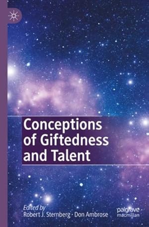 Imagen del vendedor de Conceptions of Giftedness and Talent a la venta por GreatBookPrices