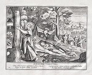 Image du vendeur pour Sophronia Tarentina" - Sophronia of Tarent / Einsiedlerin hermit / ermites female hermits mis en vente par Antiquariat Steffen Vlkel GmbH