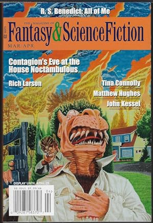 Image du vendeur pour The Magazine of FANTASY AND SCIENCE FICTION (F&SF): March, Mar. / April, Apr. 2019 mis en vente par Books from the Crypt