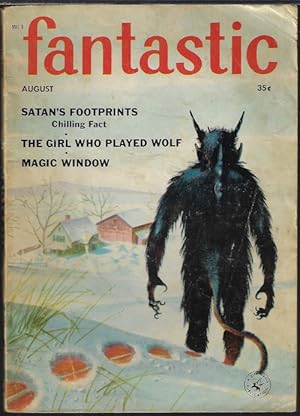 Imagen del vendedor de FANTASTIC: August, Aug. 1958 a la venta por Books from the Crypt