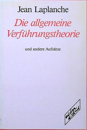 Bild des Verkufers fr Die allgemeine Verfhrungstheorie. Und andere Aufstze Und andere Aufstze zum Verkauf von Berliner Bchertisch eG