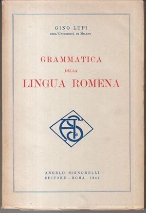 Grammatica della lingua romena.