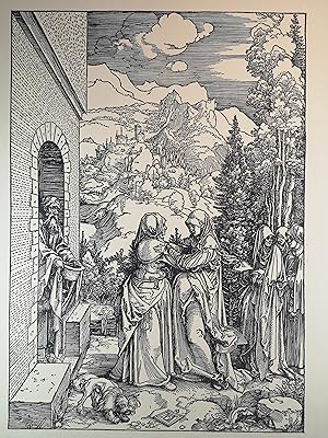 Albrecht Dürer. Marienleben: Mariä Heimsuchung. 1504.